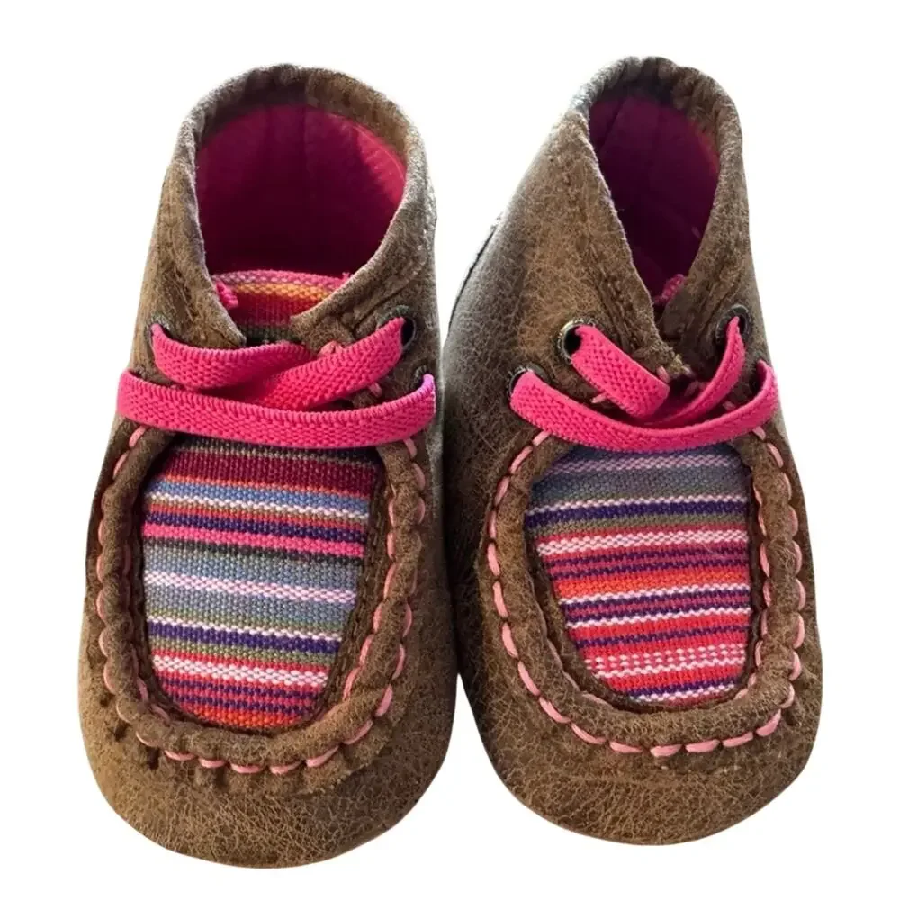 Ariat Adorable Infant Lil’ Stompers Pink Aurora Spitfire - Size 0